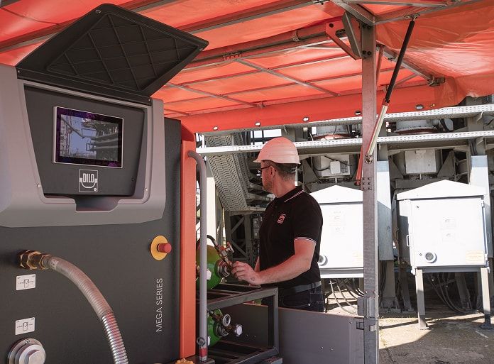 Aufbereitung, Entsorgung sowie Gaslieferungen von Lösch- und Isoliergasen