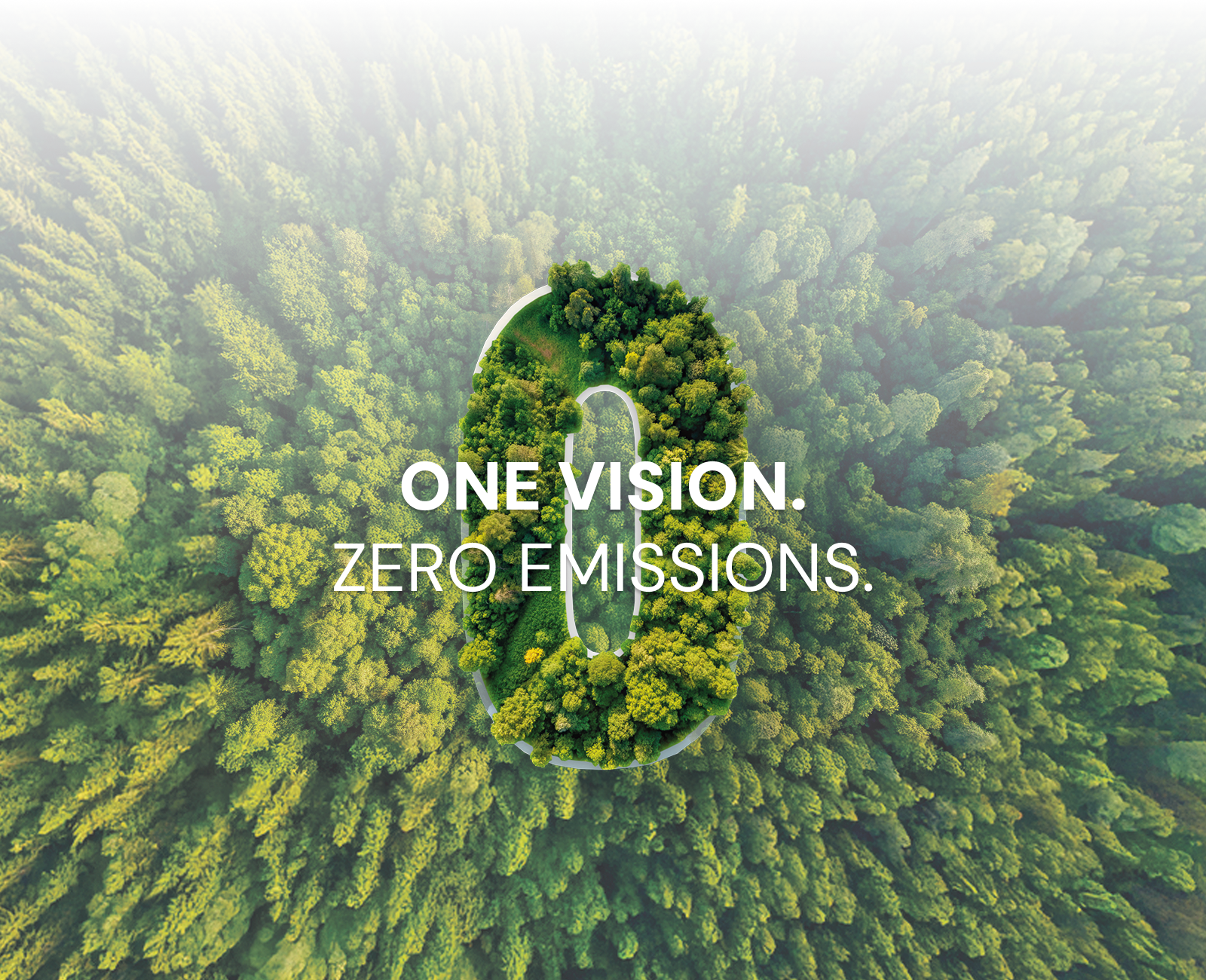 Nachhaltig – ONE VISION. ZERO EMISSIONS.